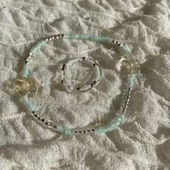 No⑤ ブレスレットとリングのセット！