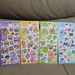 正規品 平成はっぴーふぉん たまごっち 4枚セット