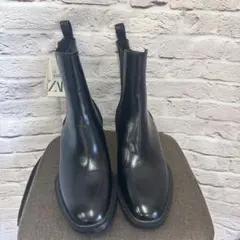 【新品】ZARA サイドゴアブーツ ブラック 38 （Ｃ-31）ｙのサムネイル
