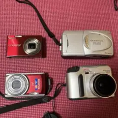【要説明文】デジカメ4台、デジタルビデオカメラ2台のサムネイル