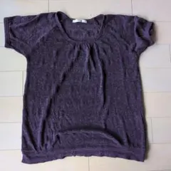 パープル チュニック