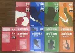 四谷大塚 予習シリーズ 5年下　４教科・18冊