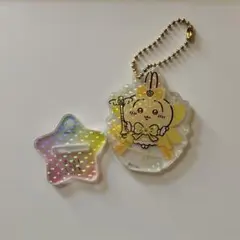 超まじかるちいかわ アクスタにもなるホログラムアクリルキーホルダー うさぎ