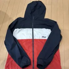 FILA ナイロンジャケット トリコロールカラー