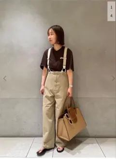 2026年最新】spick and span サスペンダー付きワーカーパンツの人気