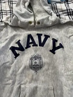チャンピオン NAVY スウェット パーカー made in USA