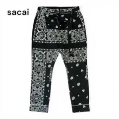 sacai パンツ　ペイズリー柄 2026年最新】sacai ペイズリー パンツの人気アイテム - メルカリ
