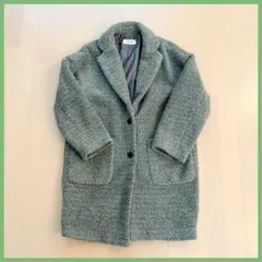 【美品】 GLOBAL WORK レディース アウター ボア チェスターコート