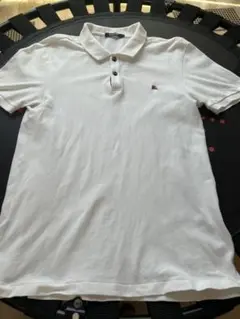 BURBERRY BLACK LABEL ホワイトポロシャツ サイズ2