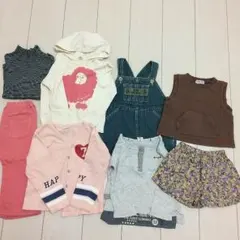 女の子 秋服  ８点 90・95