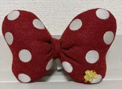 ミニーマウス　ヘアゴム　ヘアピンなし