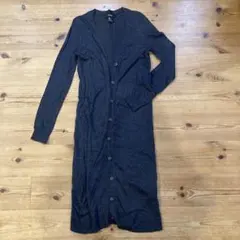 FOREVER 21 ダークグレー ロングカーディガン S