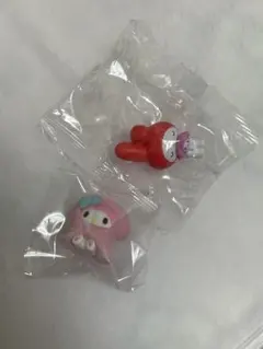 マイメロディ ガチャ マスコット 2点セット サンリオ マイメロ