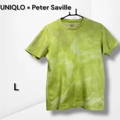 【ユニクロ × ピーターサヴィル】 Tシャツ タイダイ柄 カジュアル M