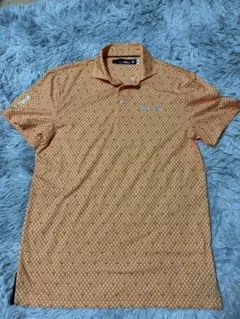 RLX オレンジ ポロシャツ　ゴルフウェア