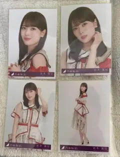 岩本蓮加 生写真 ビリヤニ 封入 4種 コンプ 40thシングル 乃木坂46