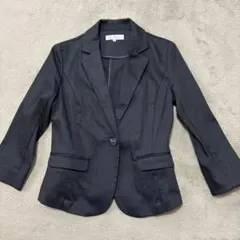 ❤️美品❤️黒❤️入学式GLACIER ブラック テーラードジャケット M