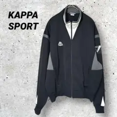 カッパスポーツKappa ジャージ サイズ0 ブラック/グレー S9