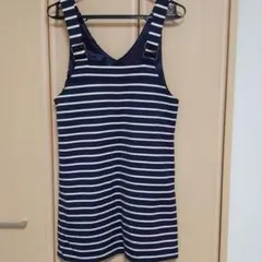 値下げ【美品】ボーダーワンピース L