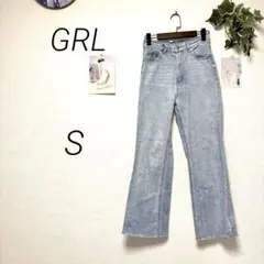 11406 GRL グレイル ジーンズ デニムパンツ S カジュアル