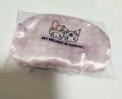 新品未使用 マイメロ クロミ サテンポーチ