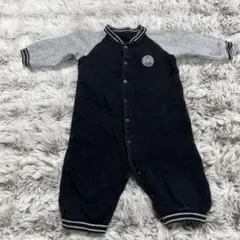 COMME CA ISM ボタン留めロンパース　60-70cm