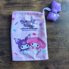 ハッピーセット おもちゃ サンリオ クロミ マイメロディ 巾着