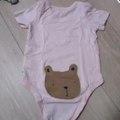 baby GAP ピンク クマロンパース 3-6ヶ月