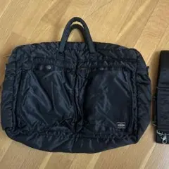 ほぼ新品 PORTER タンカー ビジネスバッグ黒UNDERGROUND - メルカリ