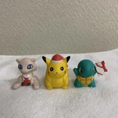 ポケモン　キャラデコ　1997クリスマスケーキ飾り　フィギュア　【当時物】