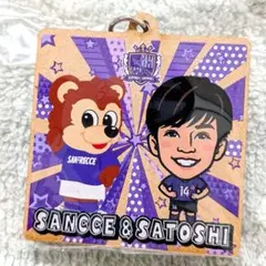 サンフレッチェ広島　ガチャ　14番　田中聡　キーホルダー　サンチェコラボ
