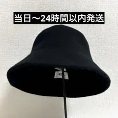 AZUL by moussy ウールライク バケットハット レディース 黒