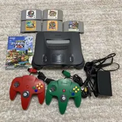 NINTENDO64 本体＋カセット5本セット