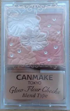 キャンメイク グロウフルールチークス(ブレンドタイプ)B01 コットンコーラル