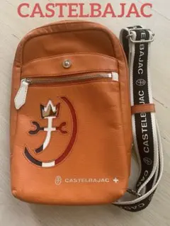 CASTELBAJAC オレンジ ボディバッグ