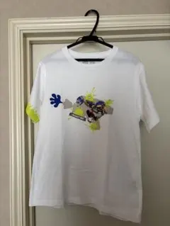 ユニクロ　UTホワイト グラフィックプリント Tシャツ 150 美品