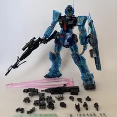 MG 1/100 ジム・スナイパーII クリアカラー 塗装済み完成品