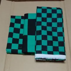 鬼滅の刃    市松模様   3セット