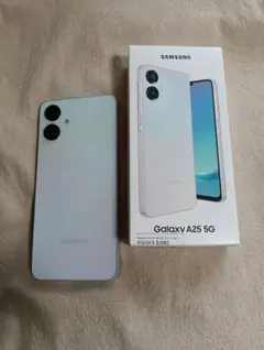 Samsung GalaxyA25 本体 ライトブルー - メルカリ