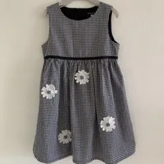【さいとーさん様専用】BeBe ギンガムチェック ワンピース 120cm