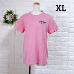 a1690 ピコ Tシャツ タグ付きLL ピンク デカロゴ ハイビスカス y2kのサムネイル