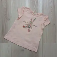 SENSE OF WONDER(センスオブワンダー) ピンクウサギTシャツ