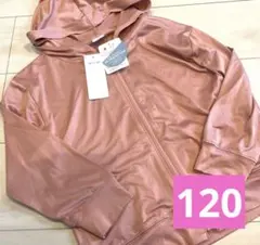 ピンクパーカー トップス