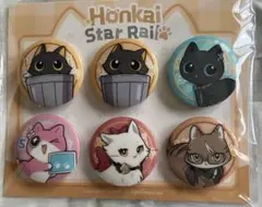 崩壊スターレイル　スタレ　ちび猫　缶バッジ　タオバオ 特典
