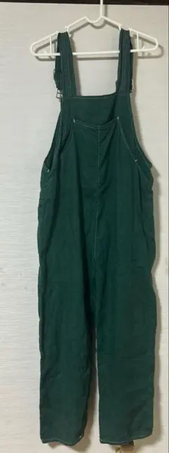 CIMARRON JEANS リネン サロペット グリーン　M