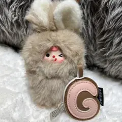 BabyThreeベイビースリースーパーミニバニー イニシャル【G】レアフェイス