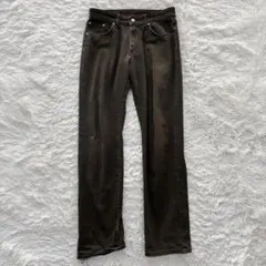 EDWIN エドウィン 503 ブラウン デニム W32 ストレート 古着