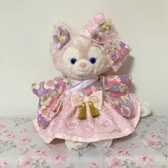 1点物！リーナベルのひな祭り袴風ドレスセット　ピンク