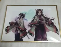 鬼滅の刃　WEBSHOPくじ　繋ぐ　B賞アクリル色紙　しのぶ　カナエ