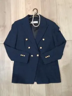 ZARA ジャケット　ネイビー　金ボタン　セレモニー　卒業式　卒園式　入学式